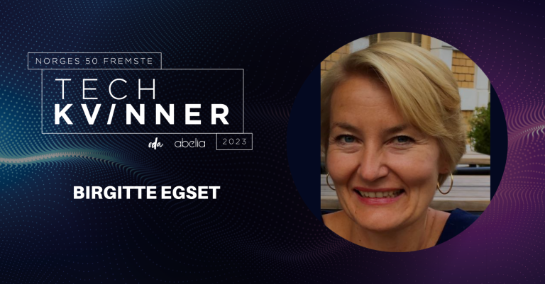 ​  Birgitte Egset kåret til en av Norges 50 fremste teknologikvinner  ​